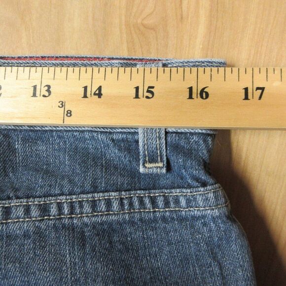 TOMMY HILFIGER‎ High-Rise Straight Leg Denim Jeans Womens Sz 10 LONG Cotton TALL - Picture 13 of 16